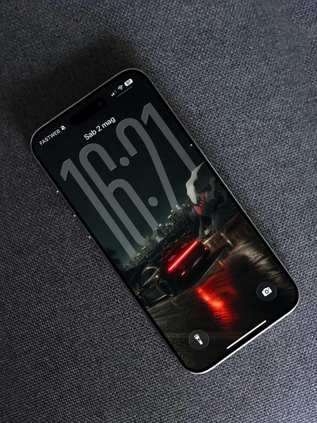 Darkrai × Porsche GT3 RS — Anime Car Digital Bundle | 4K Poster & Phone Wallpaper