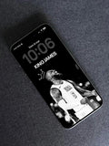 LeBron James — "King Edition" | Luxury Black & Gold Phone Wallpaper
