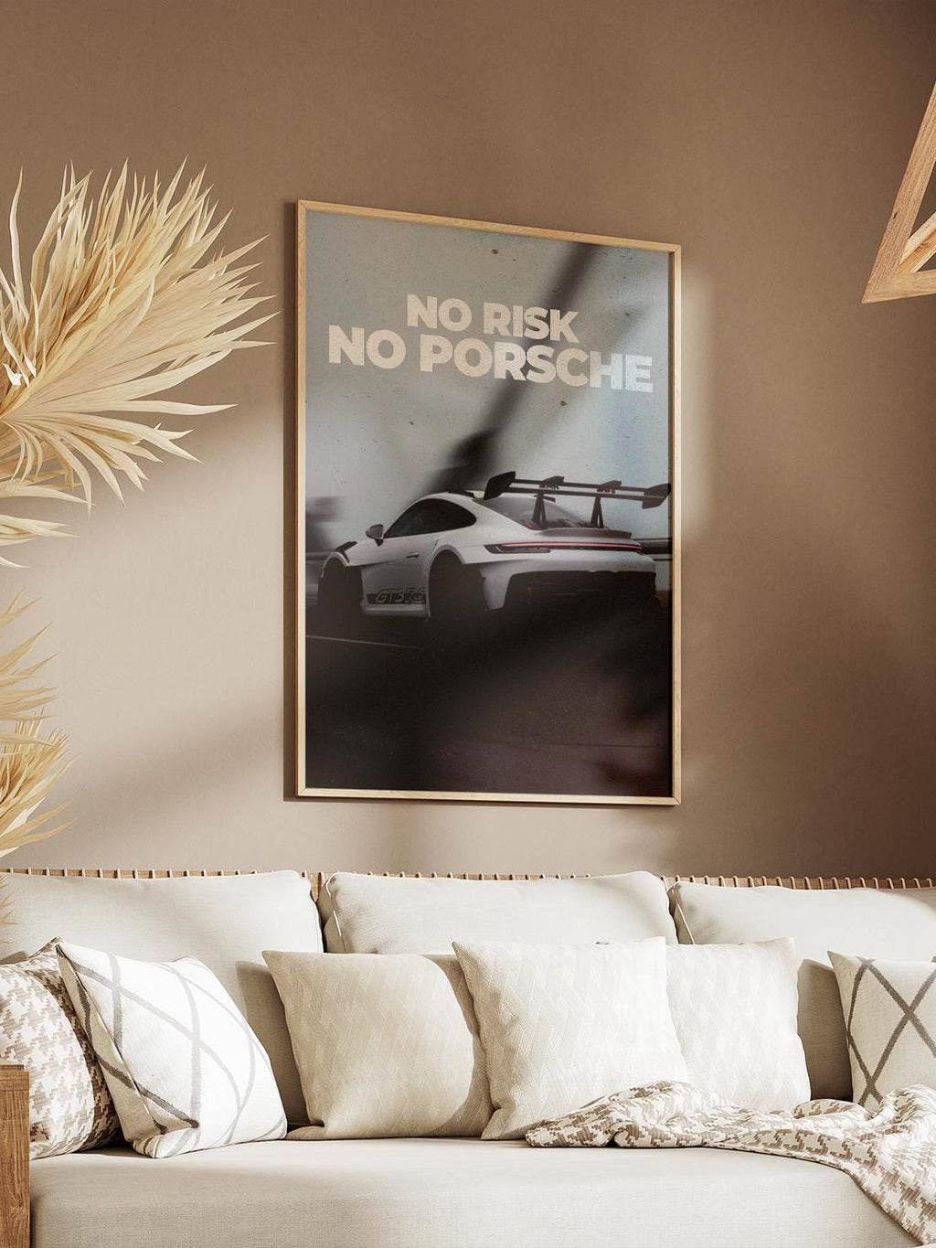 PORSCHE GT3 RS | "No Risk No Porsche" Digital Bundle | Poster & 4K Wallpaper