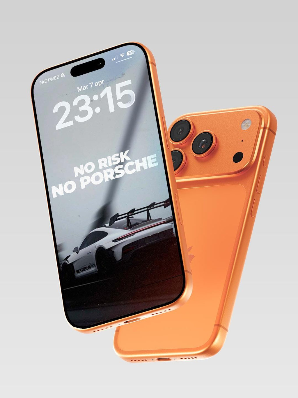 PORSCHE GT3 RS | "No Risk No Porsche" Digital Bundle | Poster & 4K Wallpaper