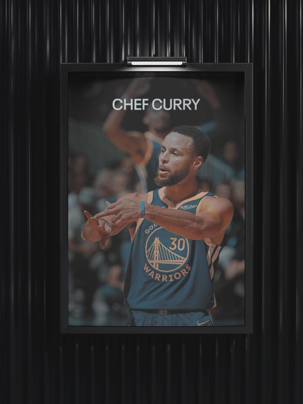 Stephen Curry Digital Poster - Golden State Warriors - NBA Basketball - Instant Download + FREE Wallpaper