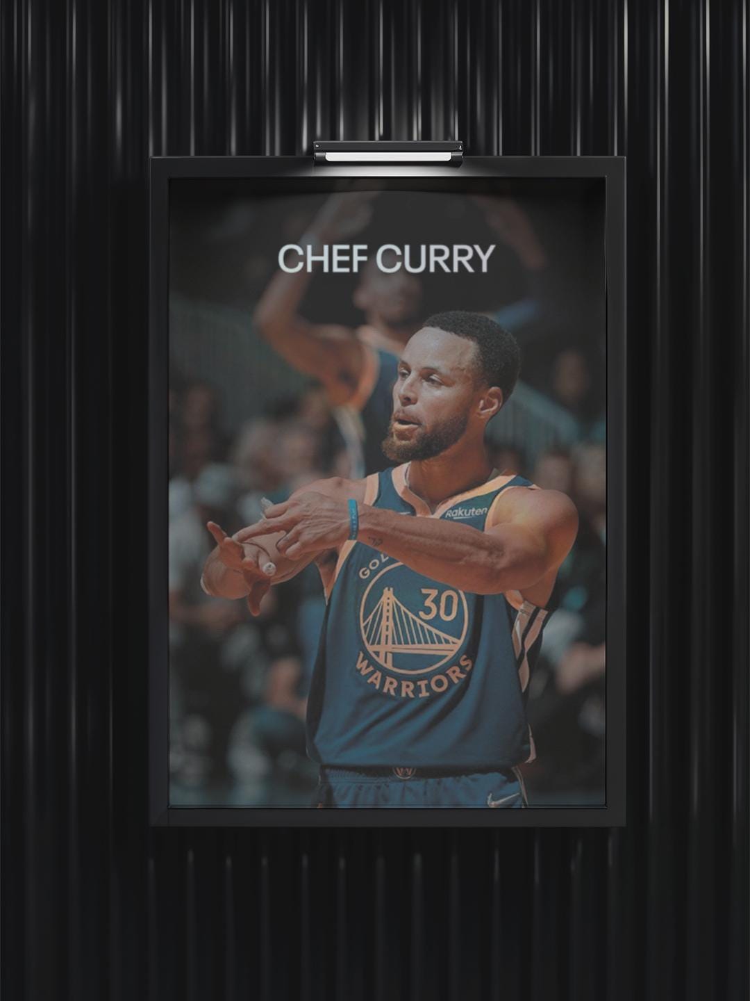 Stephen Curry Digital Poster - Golden State Warriors - NBA Basketball - Instant Download + FREE Wallpaper