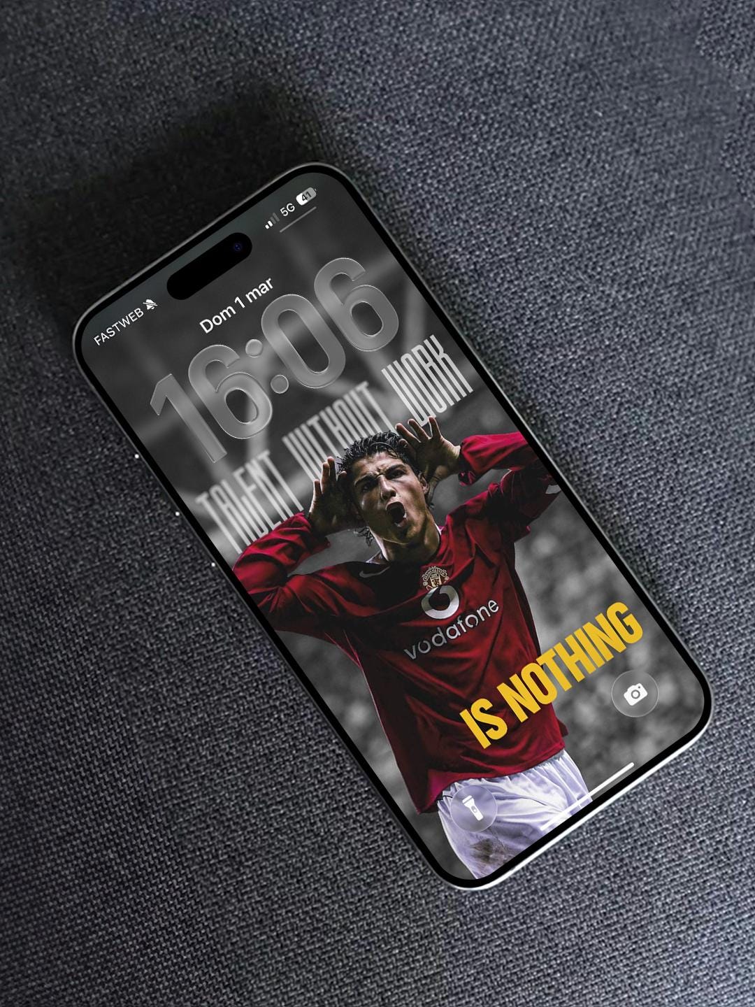 Cristiano Ronaldo CR7 — "Daily Discipline" | Premium Phone Wallpaper