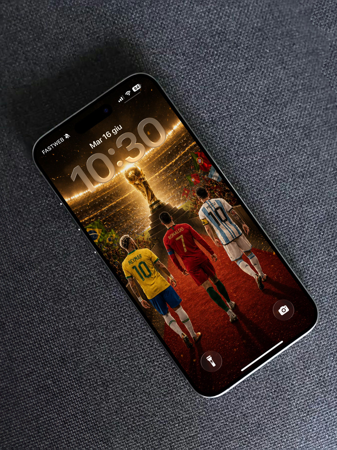 The Last Dance Soccer Digital Wallpaper Bundle – Messi, Ronaldo, Neymar World Cup 2026 | HD Smartphone & Desktop PC Backgrounds