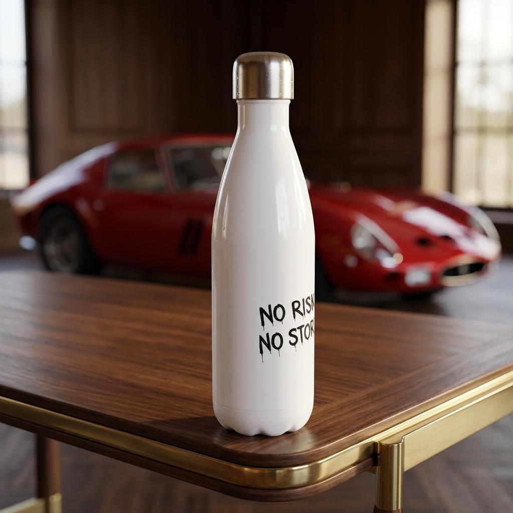 No Risk No Story — "Every Great Chapter" | Premium Insulated Bottle